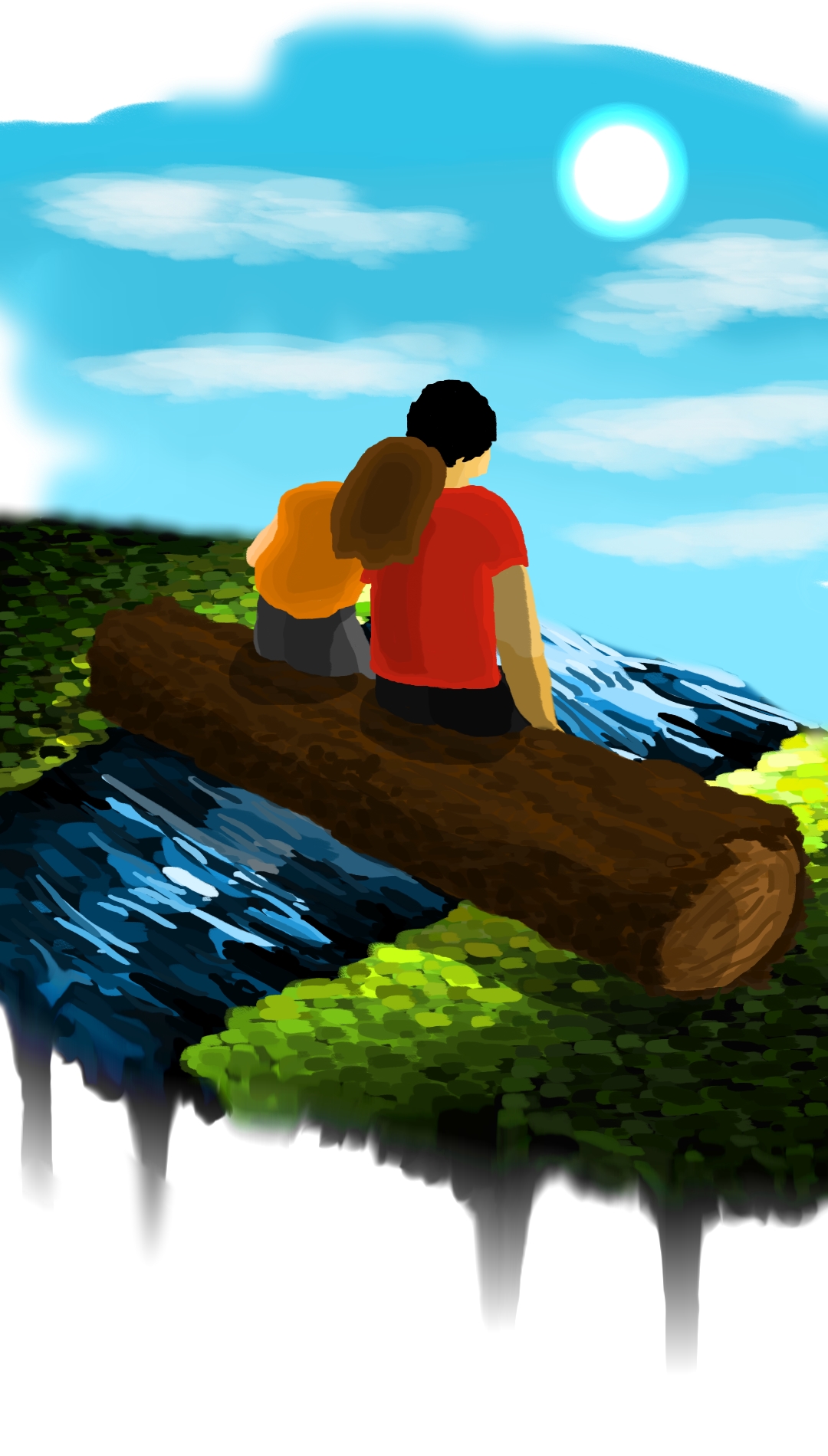 Ilustracija uz pesmu Lepota